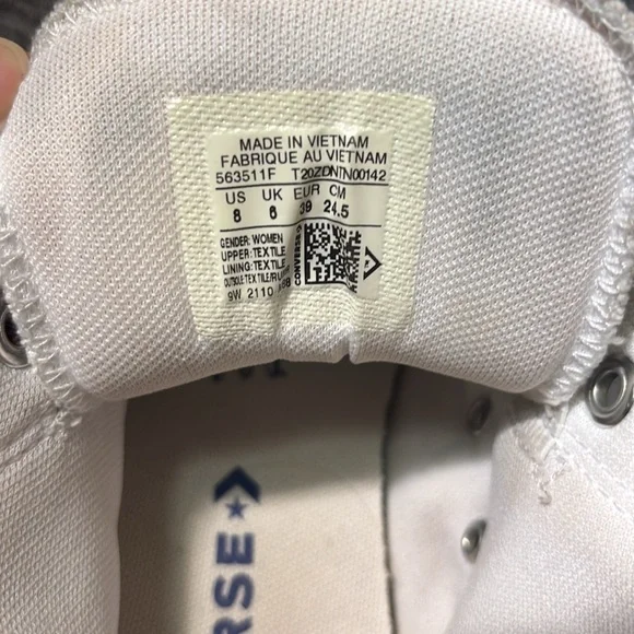 Converse Chuck Taylor All Star Madison Mid-Top Sneaker Women's,Size 8 - Picture 13 of 16